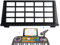 Keyboard Notenständer - Notenhalter Klavier Keyboard,Notenbuchständer für Keyboard,Notenständer für Klaviertastatur,Faltbarer Notenhalter Für Klaviertastatur Anfänger und Professionelle Interpreten