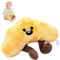 Asitanie Croissant Kuscheltier,Croissant Kissen,Kuscheltier Essen,Kreatives Simulations-Croissant-Plüschtier,Geburtstagsgeschenke für Jungen und Mädchen,Partydekorationen (Große Größe)