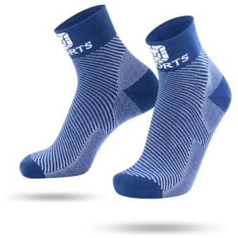 SWORTS Kompressionssocken Kurz I Plantarfasziitis Compression Socks Fersensporn (Kompressionsstrümpfe Damen & Herren)
