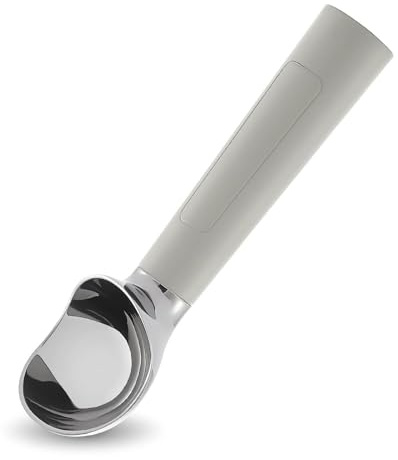 Cucchiaio da gelato intelligente con batteria ricaricabile Design ergonomico per gelati allo yogurt Facile ricarica Utensili da dessert riscaldati a batteria