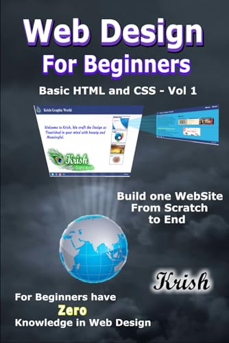 Web Design For Beginners: Basic of HTML and CSS Vol.1 (Web Design for Beginers, Band 1)