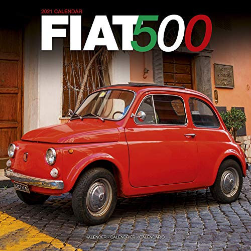 Fiat 500 2021: Original Avonside-Kalender [Mehrsprachig] [Kalender] (Wall-Kalender)