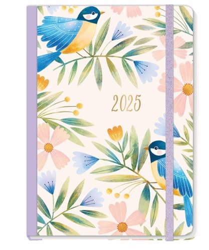 Design Diary Nature 2025: Terminplaner 2025, der Design und Nutzen verbindet: Liebevolle Covergestaltung mit Motiven aus Flora und Fauna in einem ... Lesebändchen (Bullet Journal Kalender Heye)