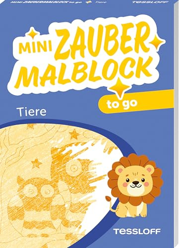 Mini Zaubermalblock to go. Tiere: Für Kinder ab 3 Jahren (Malbücher und -blöcke)