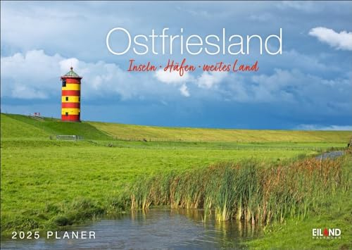 Ostfriesland Kalender 2025 - Inseln · Häfen · weites Land: Praktischer Wandplaner mit Raum für Notizen. Terminplaner und Fotokalender, der Ostfriesland von seiner schönsten Seite zeigt.
