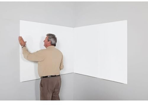 Whiteboard „Slim“ Pro – ohne Rahmen – magnetisch - versteckte Aufhängung – 75x115 cm