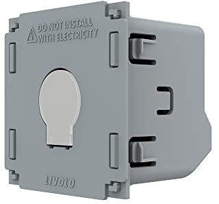LIVOLO Glas Touch Lichtschalter Funkschalter Steckdosen Wechselschalter uvm in grau (Modul: Funk Ein/Aus VL-C701R)