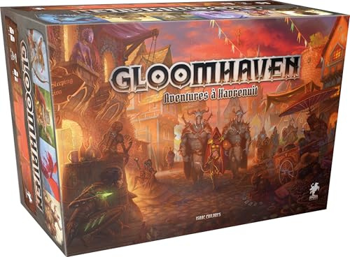 ASMODEE | Gloomhaven | FR | Cephalofair Game | 14+ | 1-4 Spieler | 120-24 Minuten | Cooperative Games