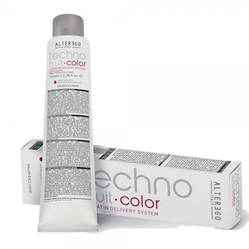 AlterEgo - Tinte Techno Fruit Color, 8/0 rubio claro, 100 ml