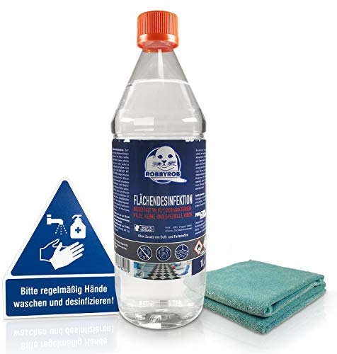 Flächenreiniger Flächendesinfektion 1000ml in Nachfüllflasche (1 Liter)