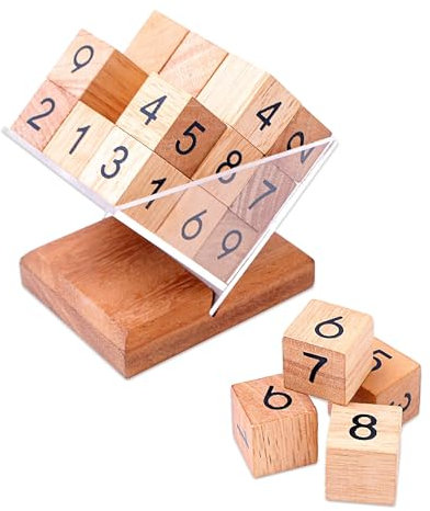 NOVICA Handmade Wood Game Raintree Sudoku from Thailand Brown Chess Sets Games Puzzles 'Sudoku Fun'