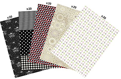 Décopatch MP013C Decopatch-Papier, weiß, 30 x 40 cm