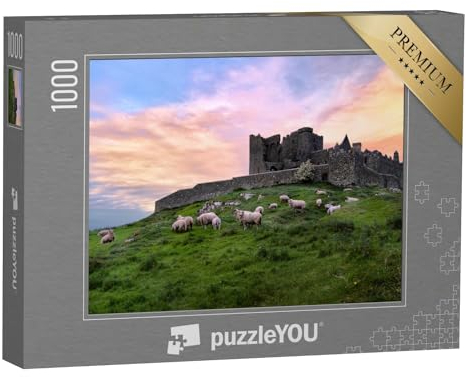 puzzleYOU: Puzzle 1000 Teile „Rock of Cashel, Burgruine, Irland“ – aus der Puzzle-Kollektion Irland