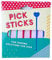 Pick Sticks - Fun Food Skewers for Kids (Green, Red & Blue)