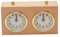 Temporizador De Ajedrez Reloj De Ajedrez Temporizador Analógico De Madera Temporizador Mecánico Contación para Competiciones