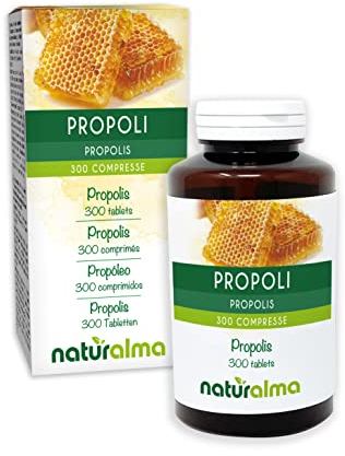 Propoli (Propolis) resina Naturalma - 150 g - 300 compresse - Integratore alimentare - Naturale