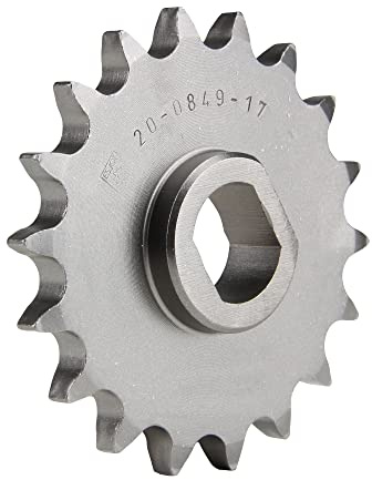 Ritzel 17 Zähne Teilung 428 Typ 0849 kompatibel mit Zündapp KS 80 WK Touring Super/K SX 80 Typ 530 537 540