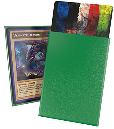 Ultimate Guard Cortex Sleeves Japanese Size Matte (60) (62x89mm), Farbe:Grün