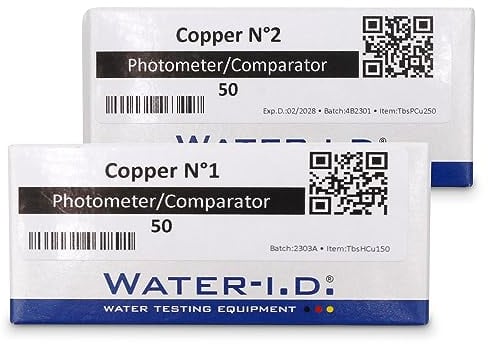Pool Reagenz-Set - Messung von Kupfer im Poolwasser - Für PoolLab 2.0 & PrimeLab - Nicht für manuelle Schütteltester! - Made in Germany