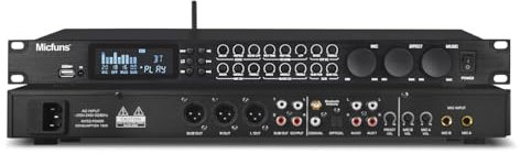 Micfuns KT900 Digitaler Pre-Stage-Effektor, Anti-Heulen, Audio-Prozessor, Echo-USB, MP3, Bluetooth, Optisch