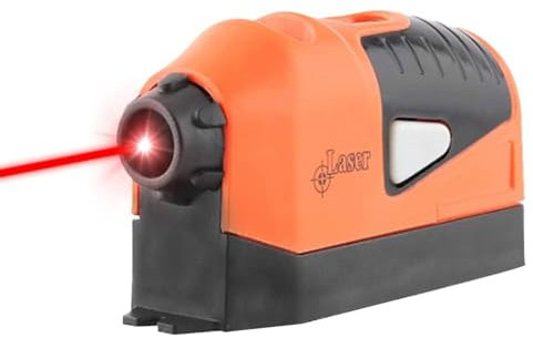 Livella laser rossa autolivellante, strumento di misura verticale MASO, linea retta, guida di livello a bolla, livellatore laser a infrarossi