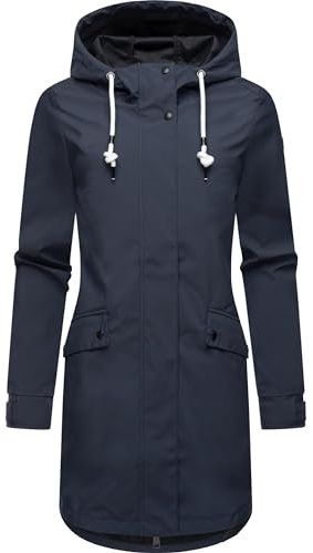 Ragwear Damen Softshellmantel Tinsley Shell Navy Gr. M