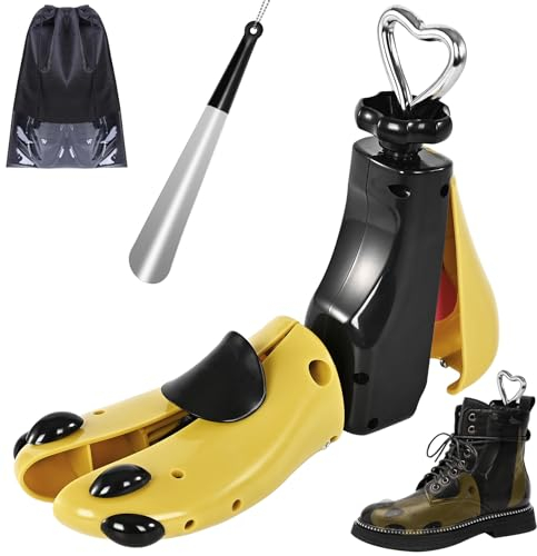 JJDPARTS Shoe Stretcher Women Men, Boot Stretcher Women, Adjustable Unisex Shoe Boot Stretcher Wide Feet