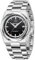 BENYAR Herrenuhr Automatik Mechanische Armbanduhr Edelstahl Armband Leuchtend Wasserdicht Klassisch Einfach Business Elegant Kalender (Negro)