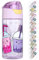 BEARFOOT Trinkflasche Kinder 450ml, leichte Tritan Wasserflasche, BPA frei, auslaufsicher, Kohlensäure geeignet, spülmaschinenfest für Jungen, Mädchen, Kleinkind (Lila - BubbleTea)