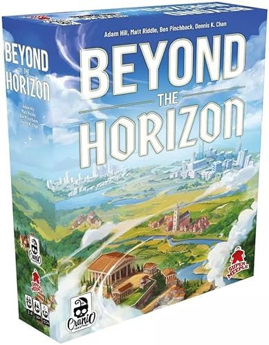 Capstone Games Beyond The Horizon | Civilization Board Game | Explore, Expand, and Advance Your Society | 1–4 Players | 90–150 Min | Ages 14+ | English
