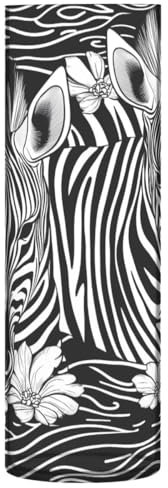 JUMBEAR Zebra-Vase für Blumen, transparent, rustikale Heimdekoration für modernes Bauernhaus, ideales Regal, Tisch und Eingangsdekoration