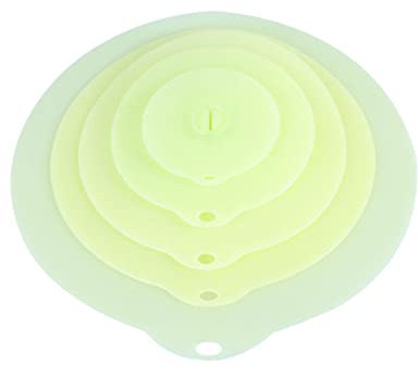 Cabilock Tapas Para Tazas Tapas Para Ollas Para Tazones De Silicona Selladas Aptas Para Microondas