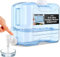 Fridge Water Dispenser - 1 Pack 5.5L Slim Fridge Water Dispenser with Tap for Water, Juice and Other Cold Drinks - Reusable Water Dispenser for Fridge, Travel, Camping, Picnic and Outdoor Events