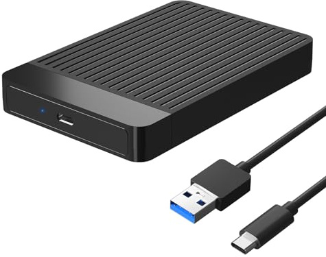 USB Type C Mobile Hard Disk Box 2.5 Inch Hard Disk Box SSD Sliding Cover Mobile External Enclosure