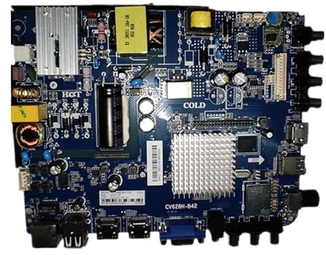 ZGHQHCDRH Scheda Madre TV, Compatibile con Philips, 32phf3550 32phf3559 / T3 Boei320wx1 Scheda Madre TV, Accessori TV(General 1366x768)