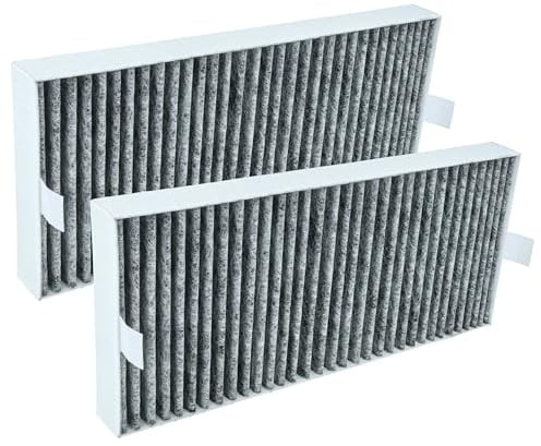vhbw 2x Aktivkohlefilter Ersatz für Miele DKF 35-P | 20228037 für Dunstabzugshaube