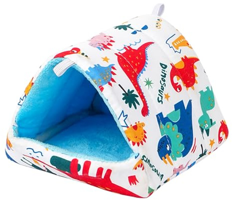 Warmes Bett für Hamster – Warmes Kleintier-Käfig-Lebensraum-Dekor, Kleintier-Betten | zum Kuscheln, Klettern, Schlafen, Zwerg, Chinchilla, Zuckergleiter, Eichhörnchen, Igel