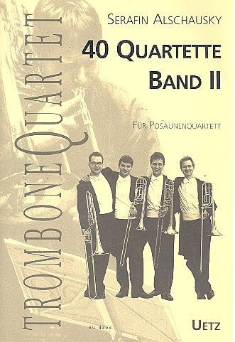 Posaunenquartette Band 2 (Nr.20-40) Partitur und Stimmen