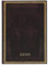 Paperblanks 12-Monatskalender 2020 | Schwarzes Marokkoleder |Horizontal | Midi (180 x 130 mm)