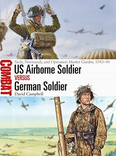 US Airborne Soldier vs German Soldier: Sicily, Normandy, and Operation Market Garden, 1943–44 (Combat)