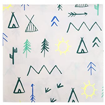 Let's Explore Large Napkin