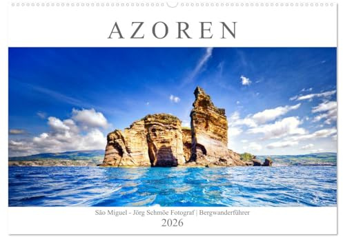 A Z O R E N (Wandkalender 2026 DIN A2 quer), CALVENDO Monatskalender: Fotografische Impressionen der Azoren Insel São Miguel (CALVENDO Natur)