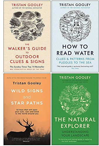 Tristan Gooley 5 Books Collection Set (Wild Signs and Star Paths, The Natural Explorer, How To Read Water, The Walker's Guide to Outdoor Clues and Signs & The Secret World of Weather)
