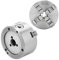 4inch Mandrino autocentrante a mandrino autocentrante 100 mm a 4 griffe con accessori a ganasce supplementari K12-100 per tornio per la lavorazione del legno