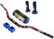 JFG RACING Motorradlenker 1 1/8 Zoll 28 mm Fat Bar + Dirt Bike Griffe + Lenkerpolster + Lenkererhöhung für CR CRF KX KXF RMZ
