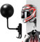 Olymajy Motorradzubehör, Helmhalterung, Displayhalterung für Helme mit Haken, drehbare Halterung, Wandmontage, Fahrradhelm, Displayhalterung