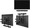 Soundbar TV Halterung Universal - Montage unter oder über TV - Wandmontage