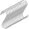 KOHAND 16 Pcs Stainless Steel Meat Hooks, 4 Inch Heavy Duty S-Hooks for Smoking, Processing, Drying, BBQ Grill, Silver