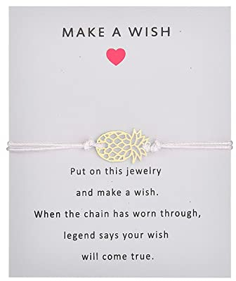 Ananas-Geschenke, Ananas-Armband, Freundschaft, Mutter, Tochter, Armbänder, Geburtstag, Weihnachten, Geschenke für Teenager, Mädchen, beste Freundin, Freundschaftsarmbänder Geschenk S925 Silberschmuck