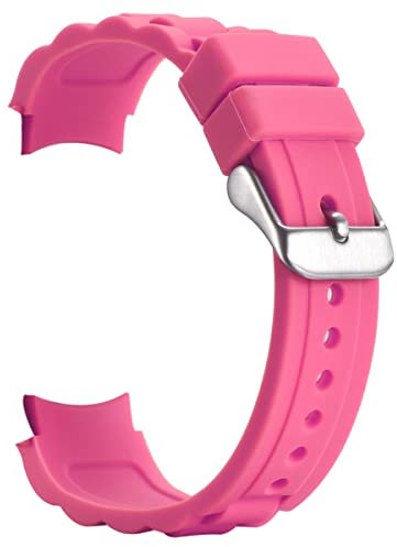 Alienwork Bracelet de Montre Bracelet en Silicone Rose Silicone Léger Doux Imperméable